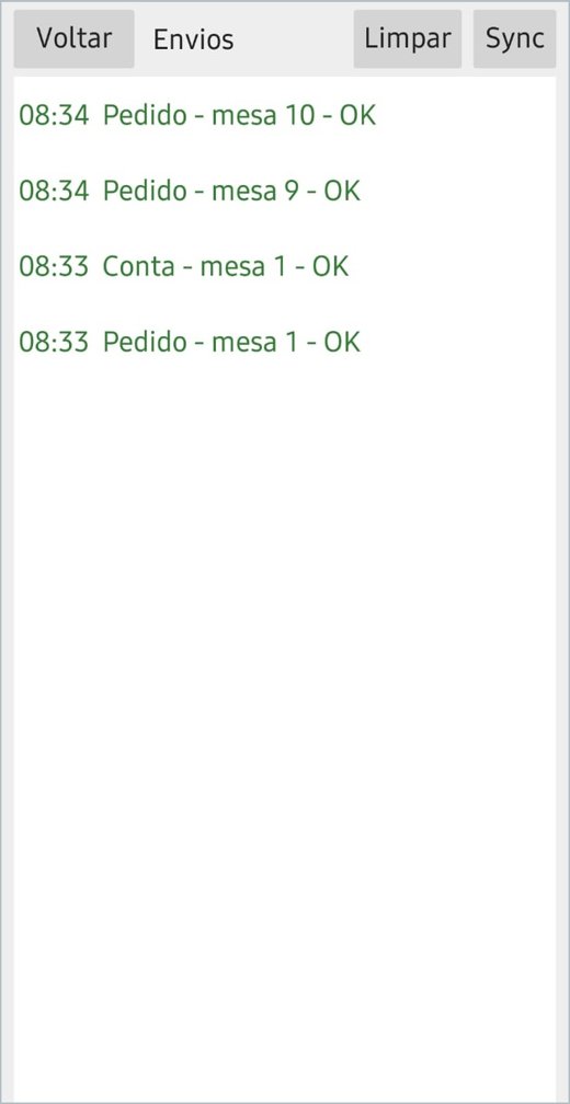 Controle de envios