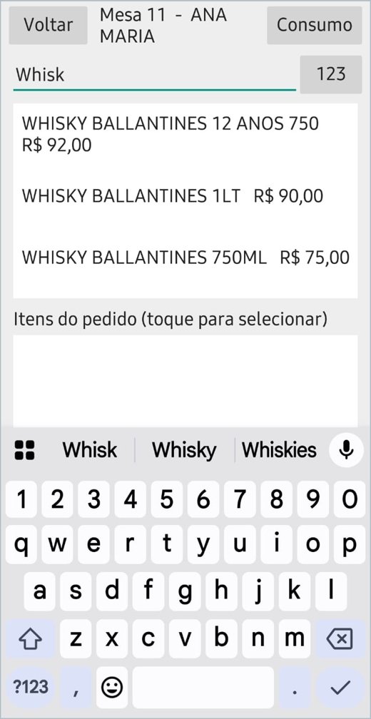 Busca de produtos